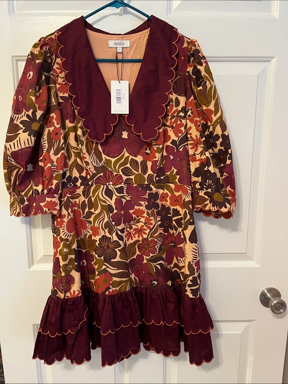 NWT Avara floral mini dress
